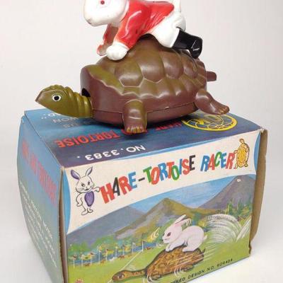 OK Toys Hare Tortoise Racer w/ Box