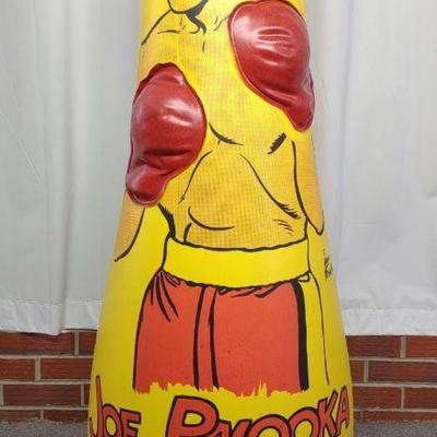 1950s Joe Palooka Bop Bag Punching Bag (Ideal)
