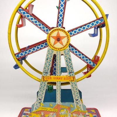 Ohio Art The Giant Ride Wind-Up Ferris Wheel Toy