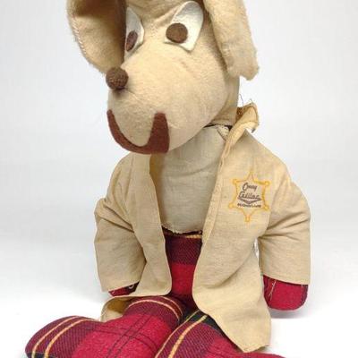 Vintage Cadillac Pet Food Promotional Toy Dog