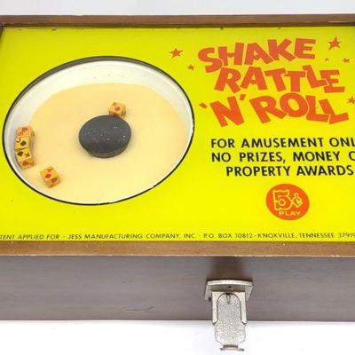 Shake Rattle N Roll Coin Op. Countertop Dice Game