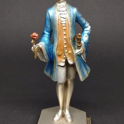Figural Cigar Striker Lighter of Courtier