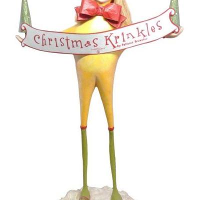 Life Size Department 56 Christmas Elf Statue