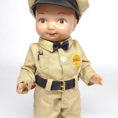 Shell Oil Station Attendant Advertising Doll