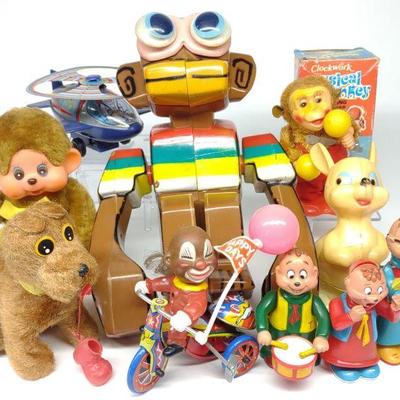 Vintage Hong Kong & Korea Wind-Up Toys