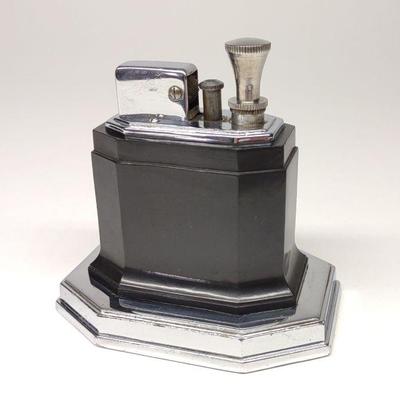 Ronson Touch Tip Octette Table Lighter (Black)