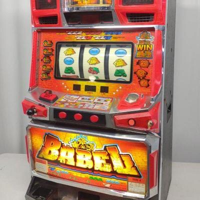 Pachislo Babel Slot Machine w/ Tokens (Works)