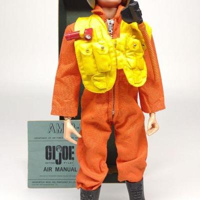 1964 GI Joe Action Pilot w/ Booklet & Lower Box