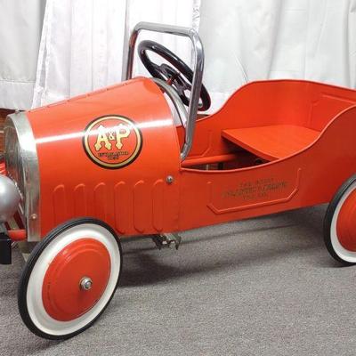 A&P 150 Year Anniversary Metal Pedal Car
