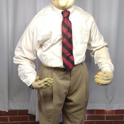 Life-Size Soft Sculpture of Sharply Dressed Man