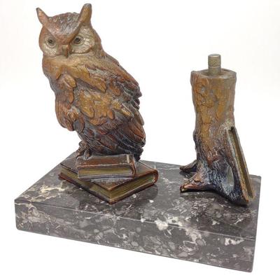 Antique Owl Striker Lighter (After F. Bergmann)