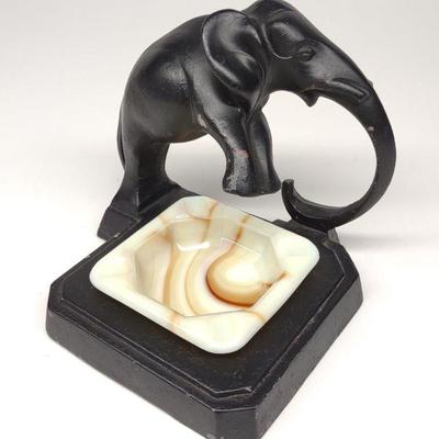 Frankart Art Deco Elephant Ashtray
