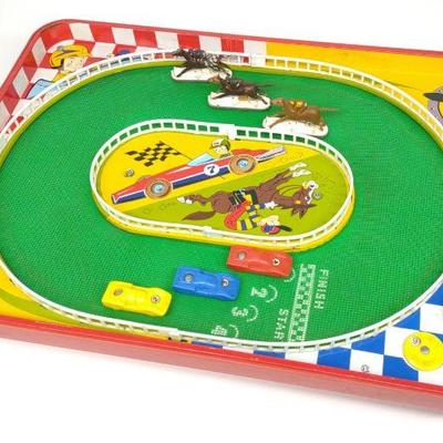 TN Japan Battery Op Racing Game (Horses & Cars)