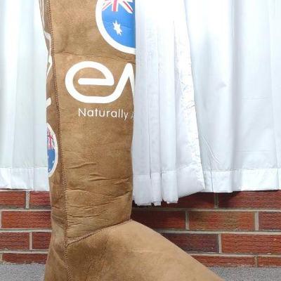 Large 33" EMU Boot Store Display Advertising Shoe