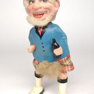 Early Japan Wind-Up Scotsman Toy
