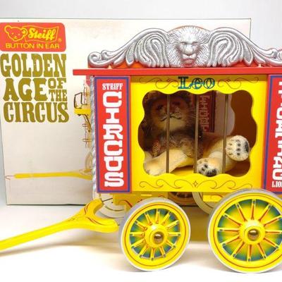 Steiff Golden Ages of Circus Leo Lion Set w/ Box