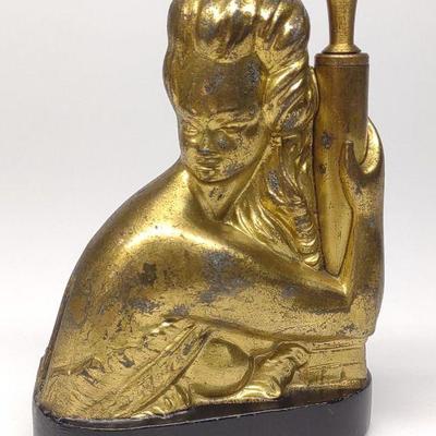 Art Deco Nude Woman Cigar Striker Lighter