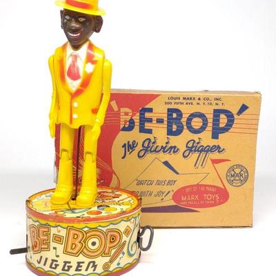 Marx Be-Bop Jivin Jigger Wind-Up Toy w/ Box