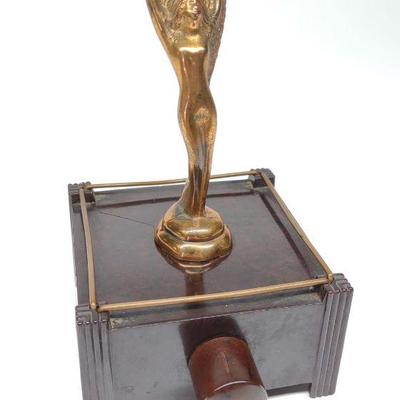 Dunhill Silent Flame Table Lighter of Nude Woman