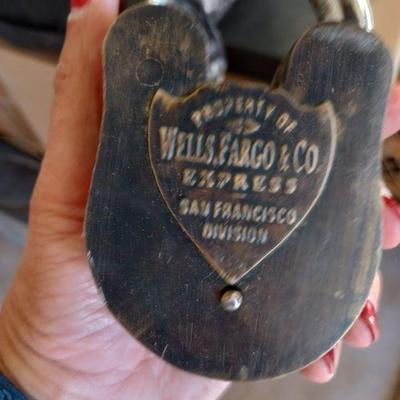 Wells Fargo Antique Lock