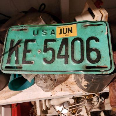 US Forces Germany License Plate