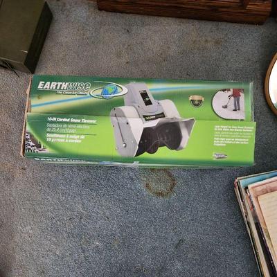 Earthwise Snow Thrower Electric