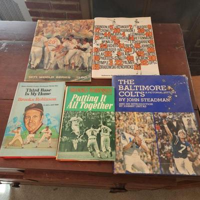  Baltimore Orioles World Series Brooks Robinson Books  Colts  