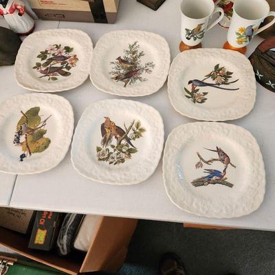 Alfred Meakin England Bird Plates.