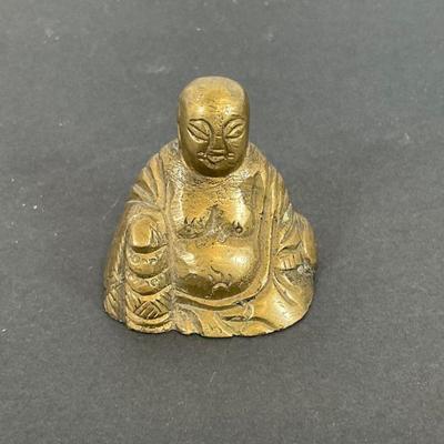 Small Brass Buddha