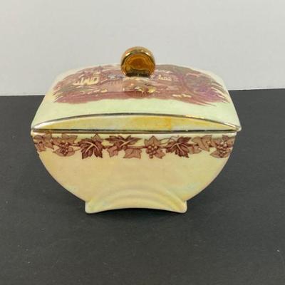 Maling England Porcelain Trinket Jar