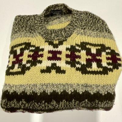 Crucini Italian cashmere  mens sweater