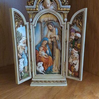 Joseph Studio Roman NATIVITY Triptych CABINET Renaissance Collection