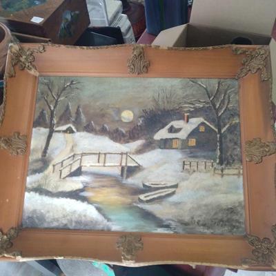 Oil on canvas