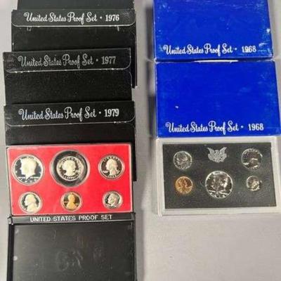 (6) United States Proof Sets