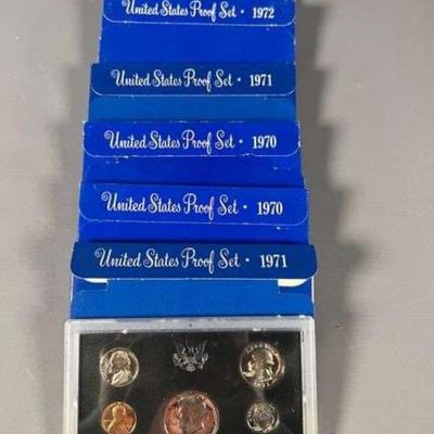 (6) United States Proof Sets