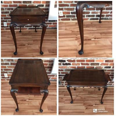 Vintage side table by Globe Furniture of High Point, NC