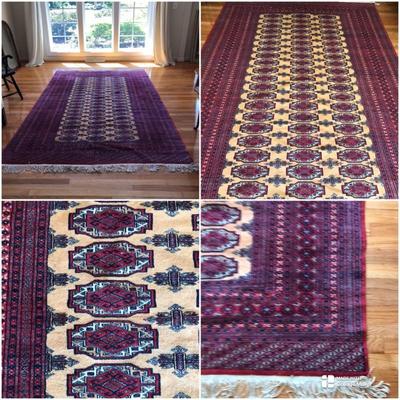 Hand-knotted oriental rug