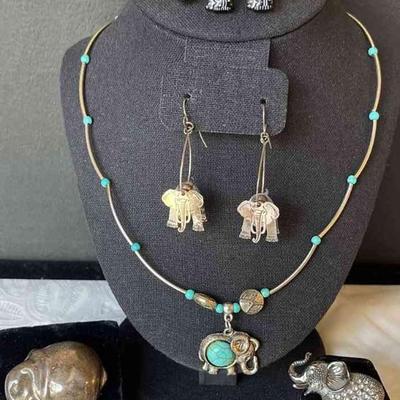 Elephant theme Jewelry 