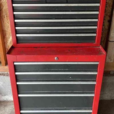 Craftsman Rolling Toolbox * includes a lot of tools *