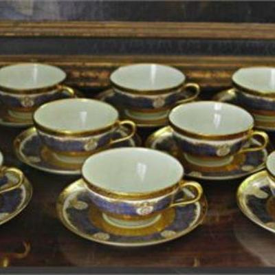Lot 049   2 Bid(s)
Black Knight Antoinette Tea Cups and Saucer Service For Eight (8)