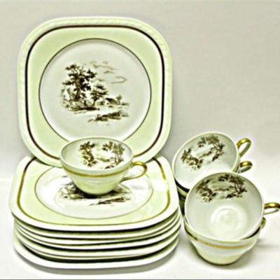 Lot 011   0 Bid(s)
Limoges France Tea Cup and Plate Breakfast Set for Six (6) by Charles Ahrenfeldt