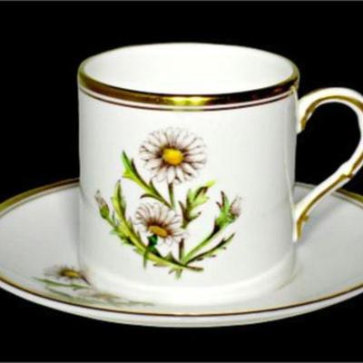 Lot 013   0 Bid(s)
Royal Worcester Daisy English Demitasse Cup and Saucer, VIntage