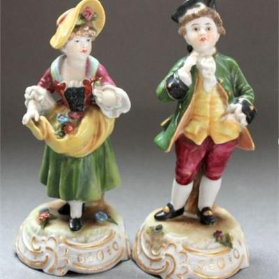 Lot 119   0 Bid(s)
Antique German Porcelain Miniature Figurines by Schierholz