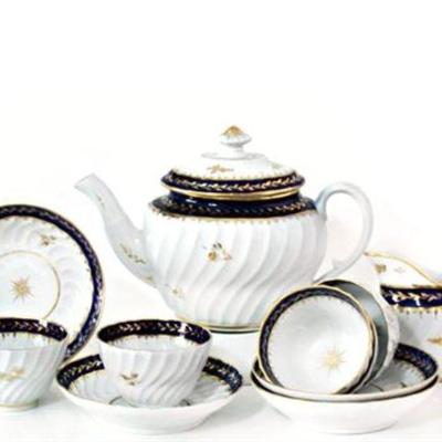 Lot 117   0 Bid(s)
Antique English Porcelain Teapot and Tea Bowls with Saucers