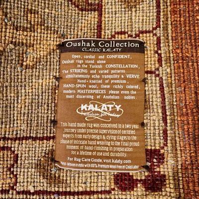 Lot 39 - Kalaty "Oushak" Oriental Rug (10' x 14') 