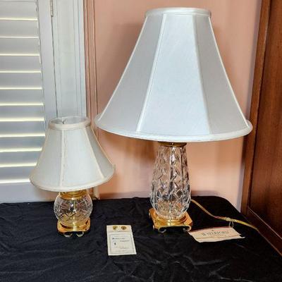 Lot 93 - Waterford Crystal Table Lamp 