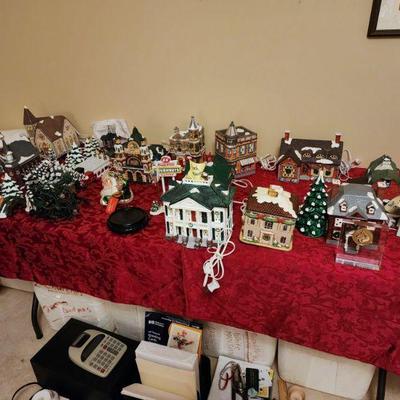 Dept. 56 Snow Village and other Christmas items 