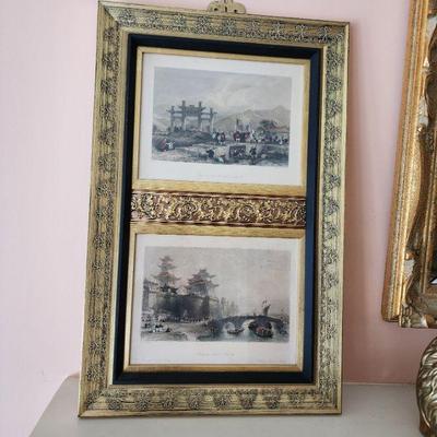 Lot 57 - Sungott Art Studios Antique Chinese Engravings 