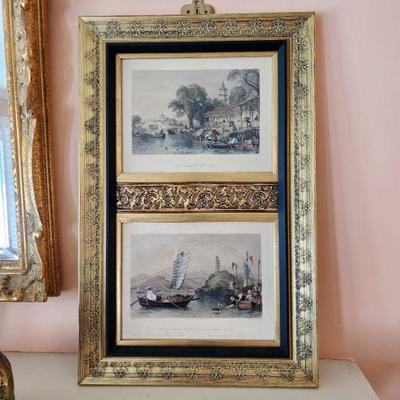 Lot 57 - Sungott Art Studios Antique Chinese Engravings 