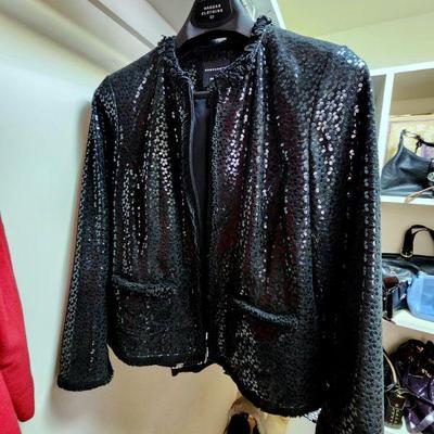Lot 54 - Ladies' Closet Lot (12/Large - clothes, purses, and other accessories) 